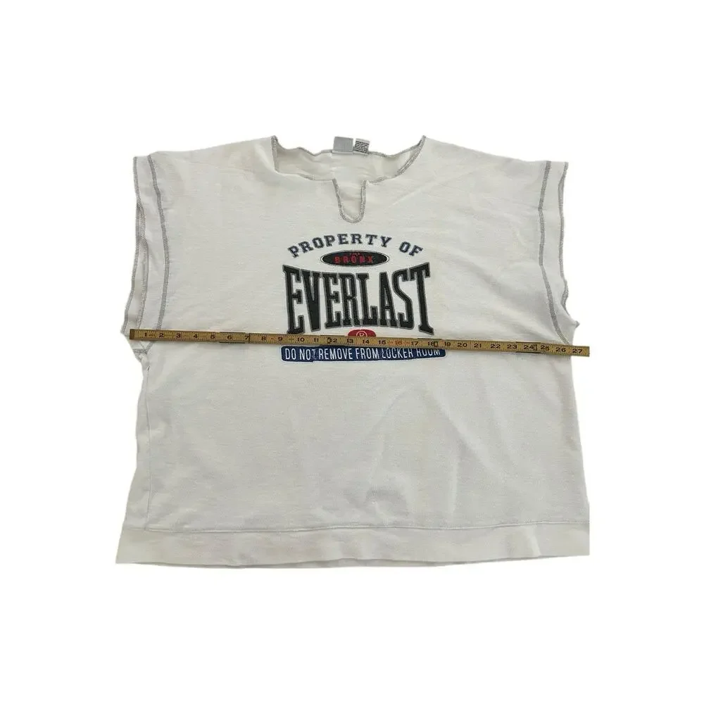 RARE VTG Everlast The Bronx Do Not Remove From Locker Room Boxing Shirt Men 2XL - Picture 7 of 9